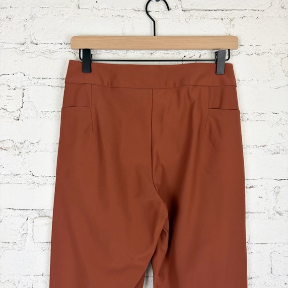 Athleta Stellar Skinny Trouser Terracotta Orange Red Pants 4 - Picture 9 of 10